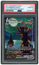 2021 Evolving Skies Umbreon VMAX #215 PSA 10 on Beezie.