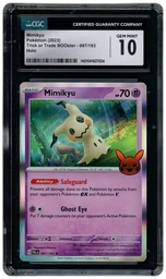 2023 Trick or Trade Booster Mimikyu #97 CGC 10 on Beezie.