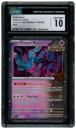 2024 Trick or Trade Booster Flutter Mane #78 CGC 10 on Beezie.