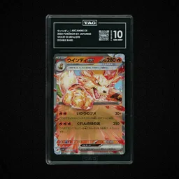 2023 Japanese Violet ex Arcanine EX #16 TAG 10 on Beezie.