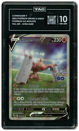 2022 Pokemon GO Conkeldurr V #74 TAG 10 on Beezie.