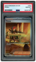 2023 Scarlet & Violet Penny #252 PSA 10 on Beezie.