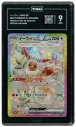 2024 Japanese Terastal Festival ex Eevee EX #223 TAG 9 on Beezie.