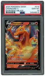 2020 Darkness Ablaze Charizard V #19 PSA 10