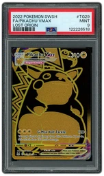 2022 Lost Origin Pikachu VMAX #TG29 PSA 9 on Beezie.