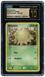 2005 EX Emerald Shroomish #63 CGC 10 on Beezie.