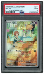 2023 Pokemon 151 Ralts #211 PSA 9 on Beezie.