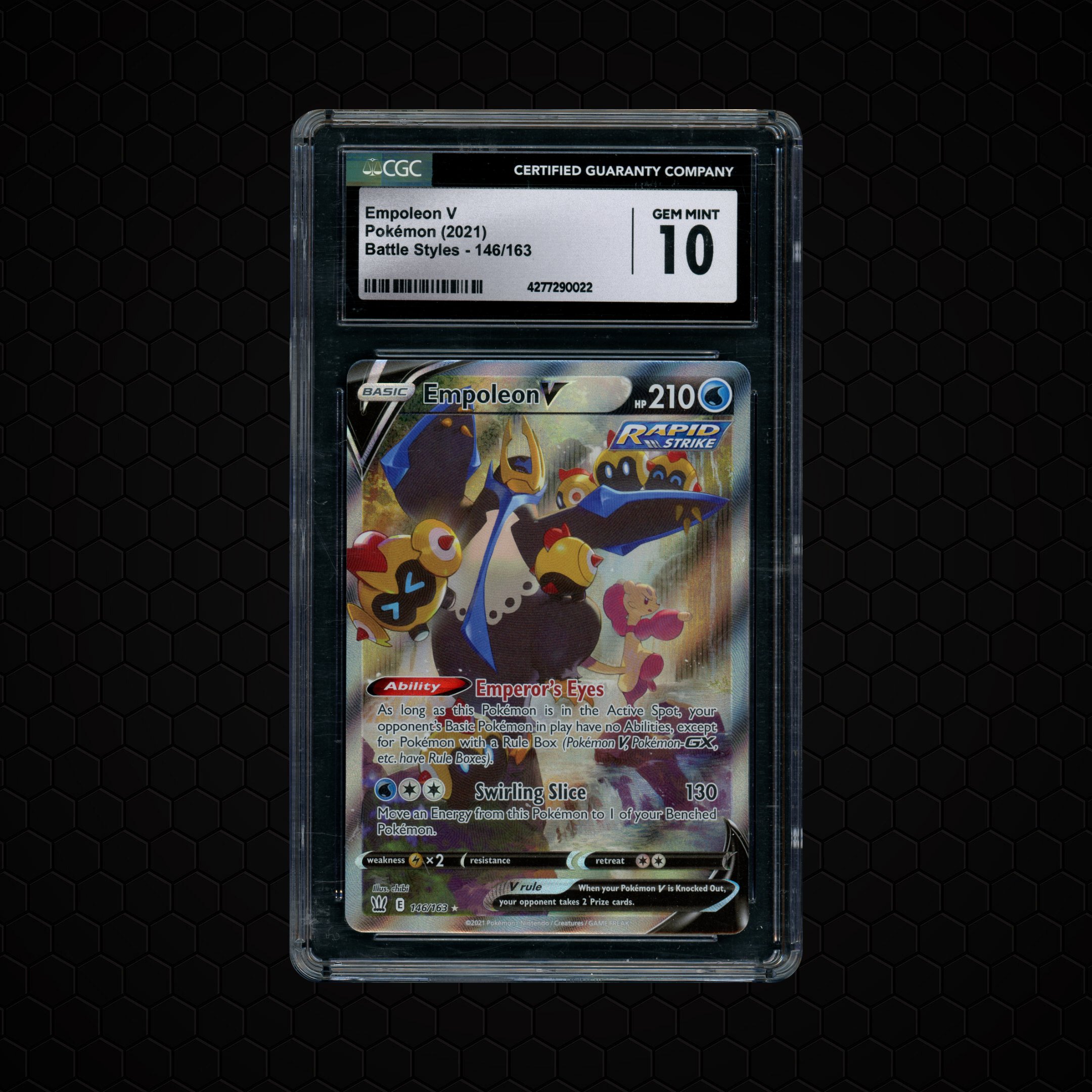 2021 Battle Styles Empoleon V #146 CGC 10