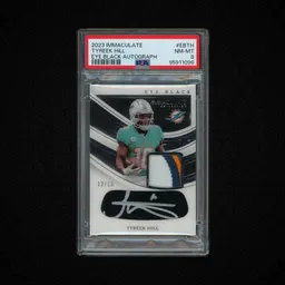 2023 Panini Immaculate Tyreek Hill #EBTH PSA 8 on Beezie.