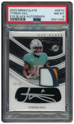 2023 Panini Immaculate Tyreek Hill #EBTH PSA 8 on Beezie.