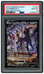 2022 Brilliant Stars Umbreon V #TG22 PSA 10 on Beezie.