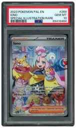2023 Paldea Evolved Iono #269 PSA 10 on Beezie.