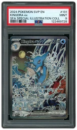 2024 Black Star Promo Kingdra EX #131 PSA 9 on Beezie.