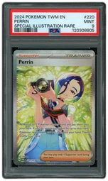 2024 Twilight Masquerade Perrin #220 PSA 9 on Beezie.