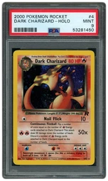 2000 Rocket Dark Charizard #4 PSA 9 on Beezie.