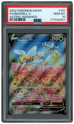 2022 Astral Radiance Beedrill V #161 PSA 10 on Beezie.