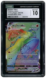 2021 Chilling Reign Blaziken VMAX #200 CGC 10 on Beezie.