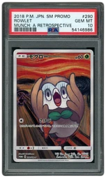 2018 Japanese Promo Rowlet #290 PSA 10 on Beezie.