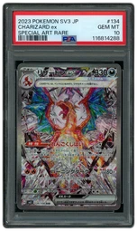 2023 Japanese Ruler of the Black Flame Charizard EX #134 PSA 10 on Beezie.