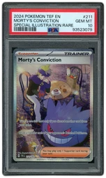 2024 Temporal Forces Morty's Conviction #211 PSA 10 on Beezie.