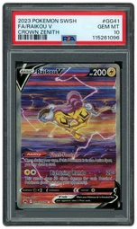 2023 Crown Zenith Raikou V #GG41 PSA 10 on Beezie.