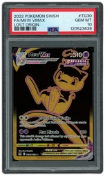 2022 Lost Origin Mew VMAX #TG30 PSA 10 on Beezie.