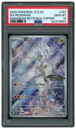 2025 Journey Together N's Reshiram #167 PSA 10 on Beezie.