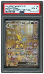 2023 Pokemon 151 Alakazam EX #201 PSA 10 on Beezie.