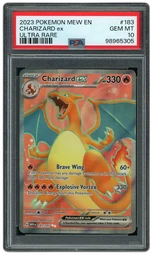 2023 Pokemon 151 Charizard EX #183 PSA 10 on Beezie.