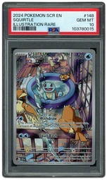2024 Stellar Crown Squirtle #148 PSA 10 on Beezie.
