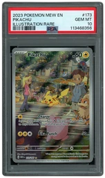 2023 Pokemon 151 Pikachu #173 PSA 10 on Beezie.