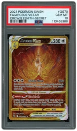 2023 Crown Zenith Arceus VSTAR #GG70 PSA 10 on Beezie.