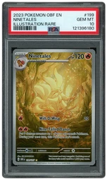 2023 Obsidian Flames Ninetales #199 PSA 10 on Beezie.