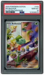 2024 Stellar Crown Bulbasaur #143 PSA 10 on Beezie.