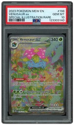 2023 Pokemon 151 Venusaur EX #198 PSA 10 on Beezie.