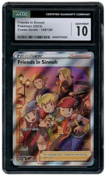 2023 Crown Zenith Friends in Sinnoh #149 CGC 10 on Beezie.