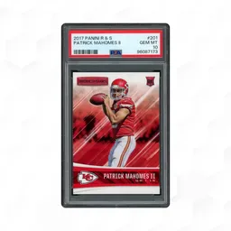 2017 Panini R & S Patrick Mahomes II #201 PSA 10 on Beezie.
