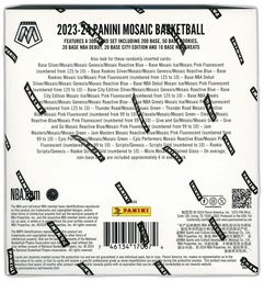2023/24 Panini Mosaic Basketball Mega Box on Beezie.