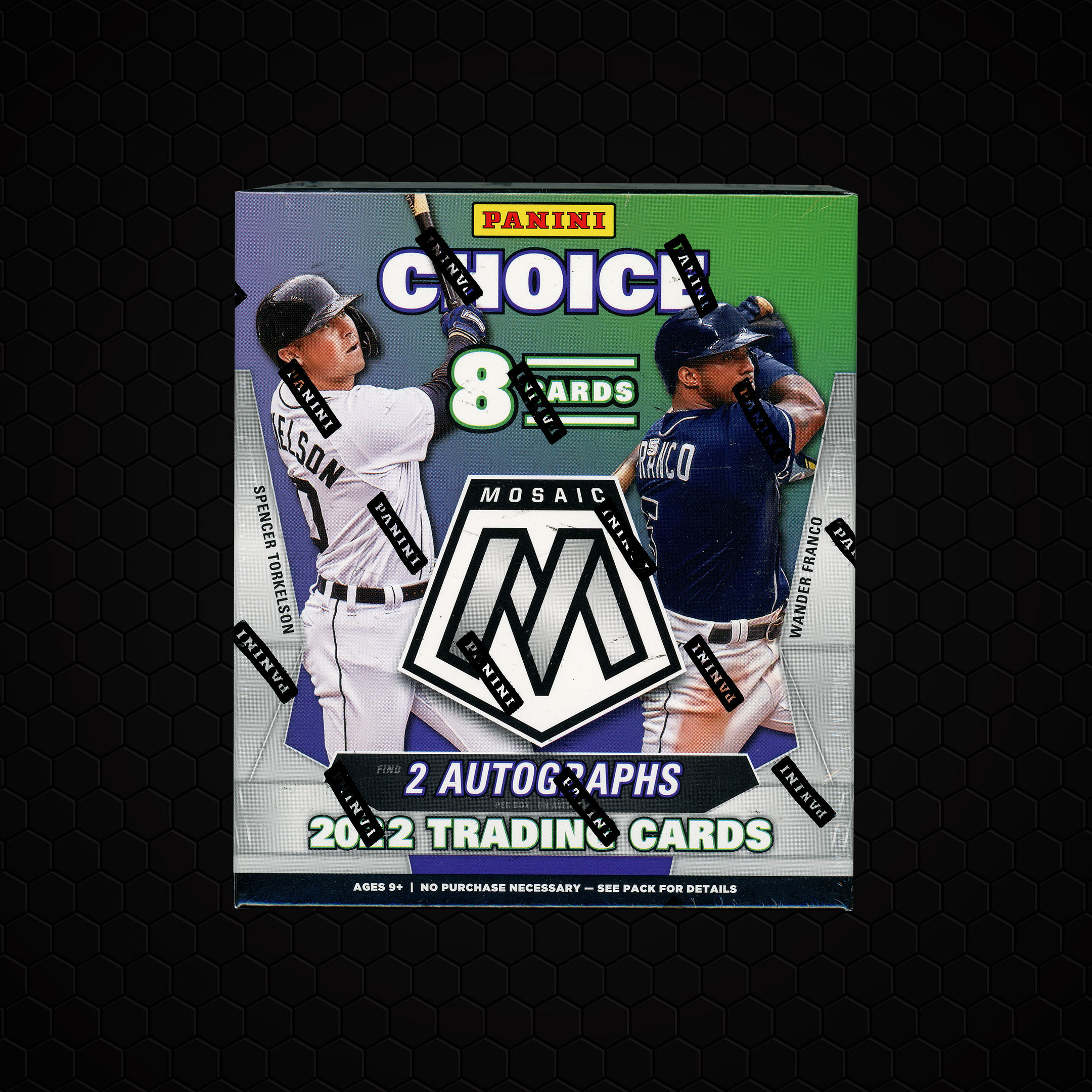 2022 Panini Mosaic Choice Baseball Box