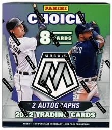 2022 Panini Mosaic Choice Baseball Box on Beezie.