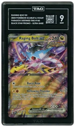 2024 Black Star Promo Raging Bolt EX #145 TAG 9 on Beezie.
