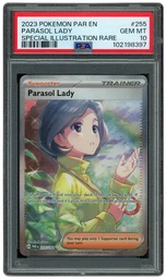 2023 Paradox Rift Parasol Lady #255 PSA 10 on Beezie.