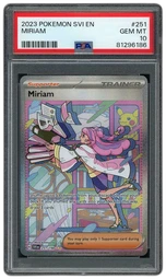 2023 Pokemon 151 Miriam #251 PSA 10 on Beezie.