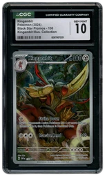 2024 Black Star Promo Kingambit #130 CGC 10 on Beezie.