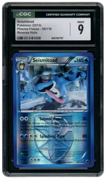 2013 Plasma Freeze Seismitoad #26 CGC 9 on Beezie.