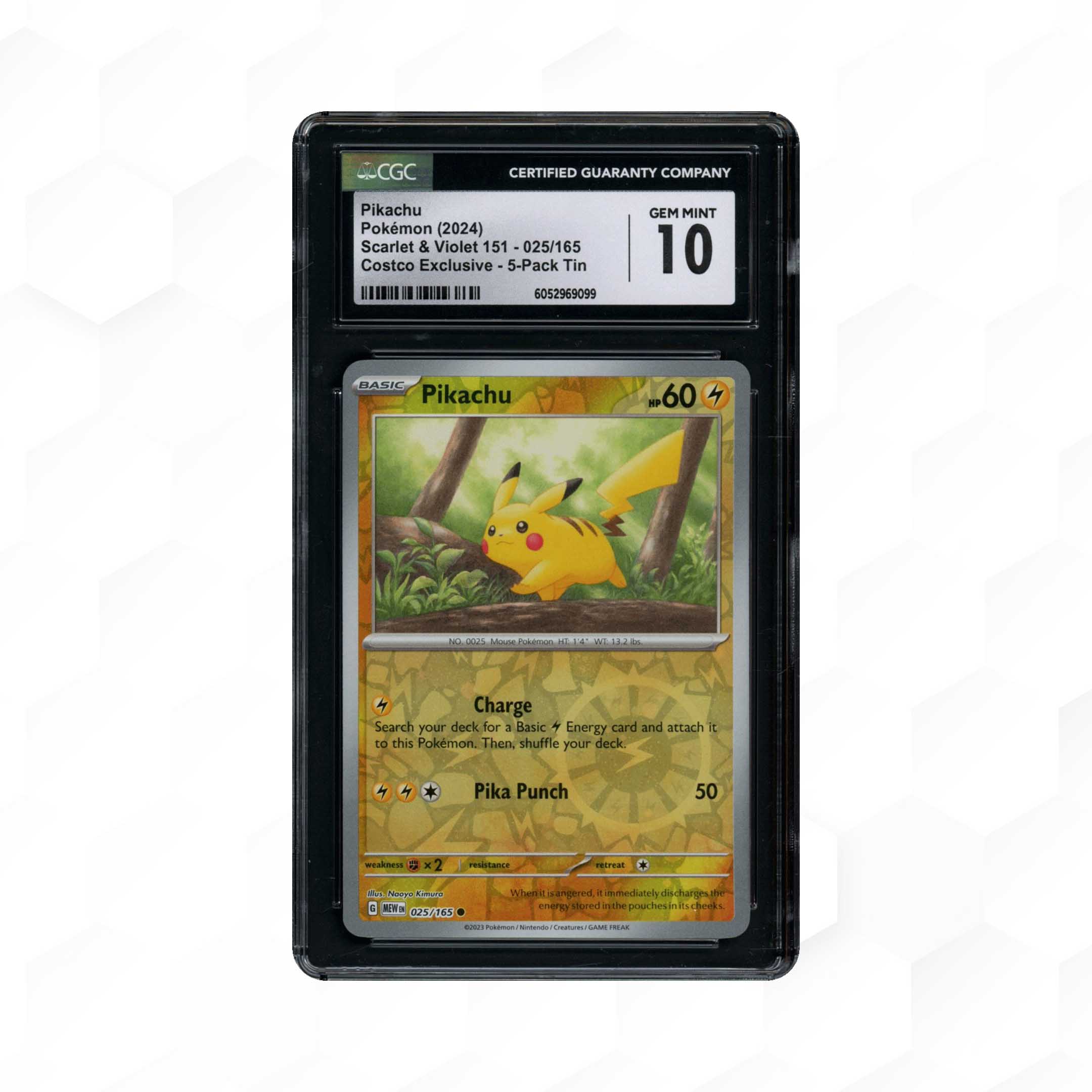 2023 Pokemon 151 Pikachu #173 PSA 10 - 12478