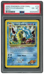 2000 Gym Challenge Misty's Gyarados #13 PSA 6 on Beezie.