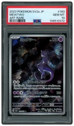 2023 Japanese Pokemon 151 Mewtwo #183 PSA 10 on Beezie.