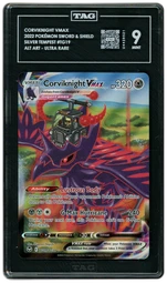 2022 Silver Tempest Corviknight VMAX #TG19 TAG 9 on Beezie.