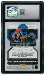 2021-22 Panini Prizm Jalen Suggs #314 CGC 7 on Beezie.